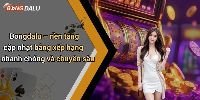 Bongdalu – nền tảng cập nhật bảng xếp hạng nhanh chóng và chuyên sâu