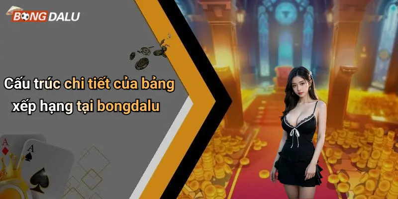 Cấu trúc chi tiết của bảng xếp hạng tại bongdalu