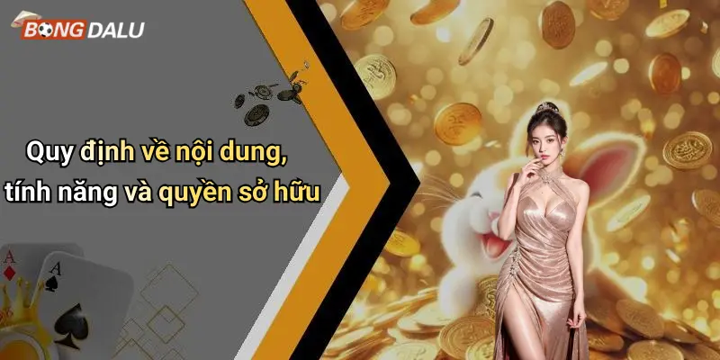 Quy định về nội dung, tính năng và quyền sở hữu