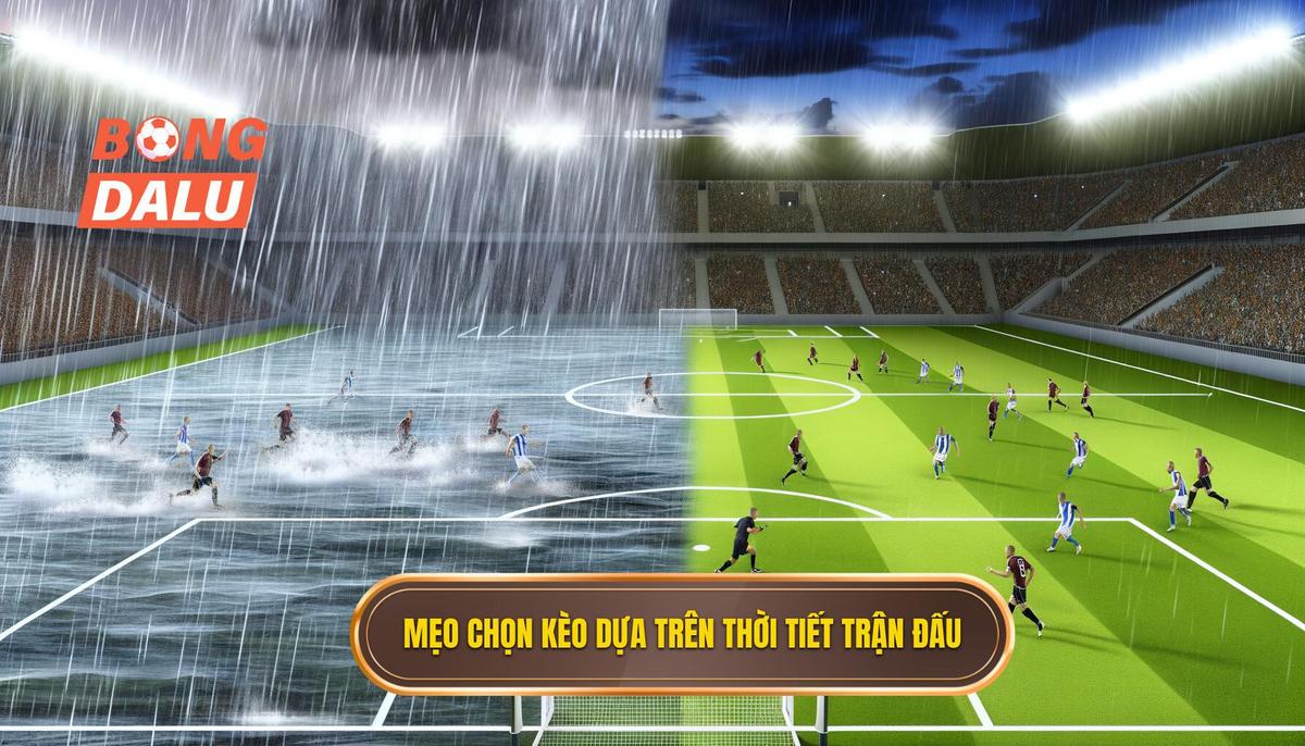 Mẹo chọn kèo dựa trên thời tiết trận đấu