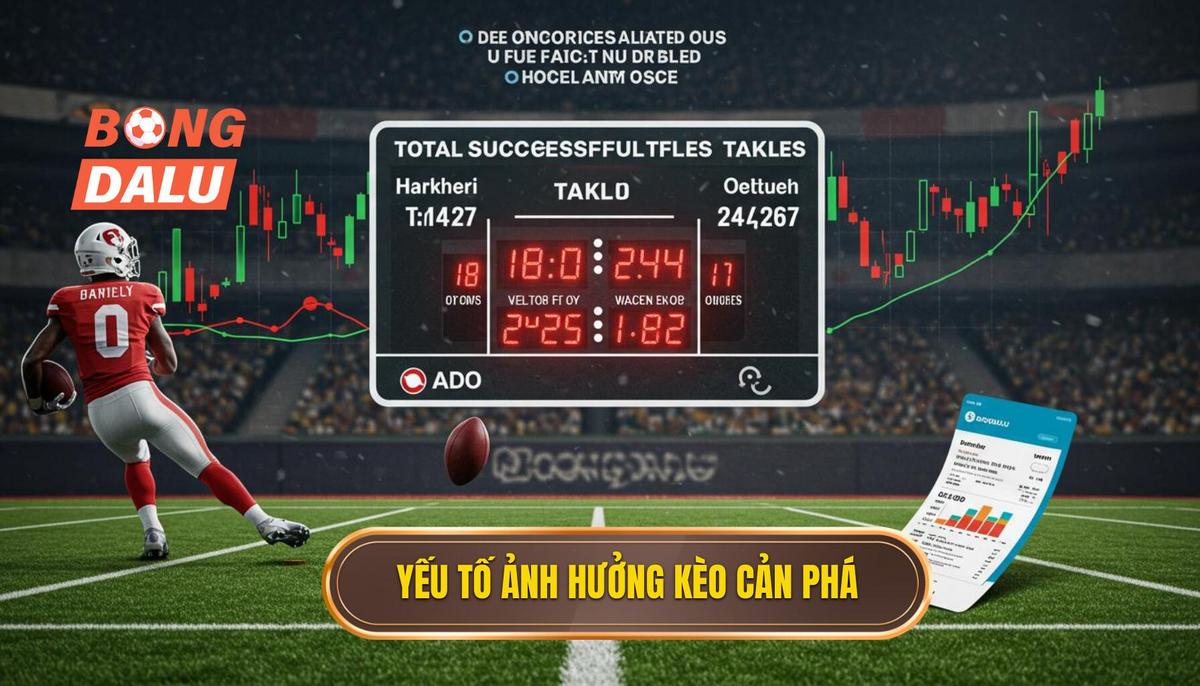 Các Yếu Tố Chuyên Sâu Ảnh Hưởng Đến Kèo Cược Tổng Số Lần Cản Phá Thành Công