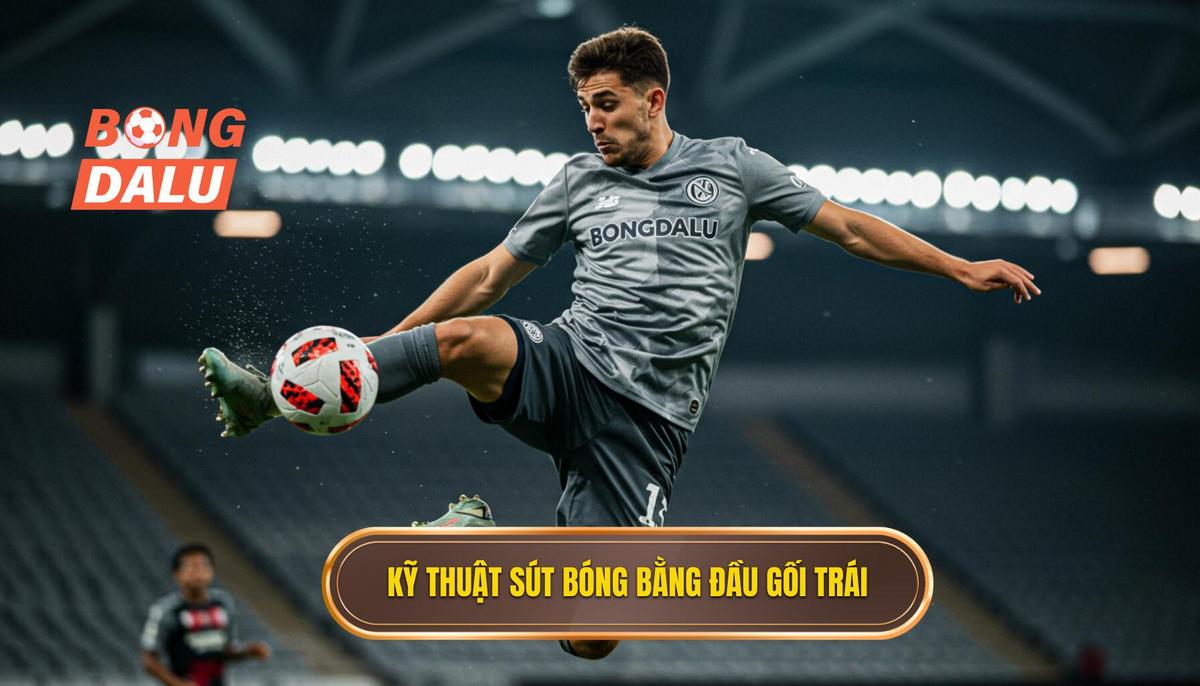 Kỹ thuật sút bóng bằng đầu gối trái