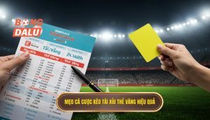 Mẹo cá cược kèo tài xỉu thẻ vàng hiệu quả