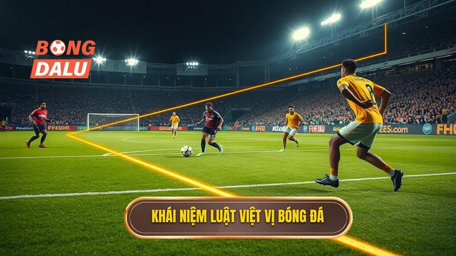 1. Khái niệm luật việt vị bóng đá
