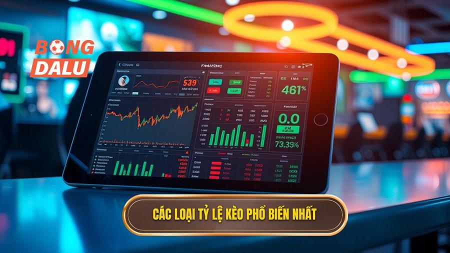 Các loại tỷ lệ kèo phổ biến nhất 