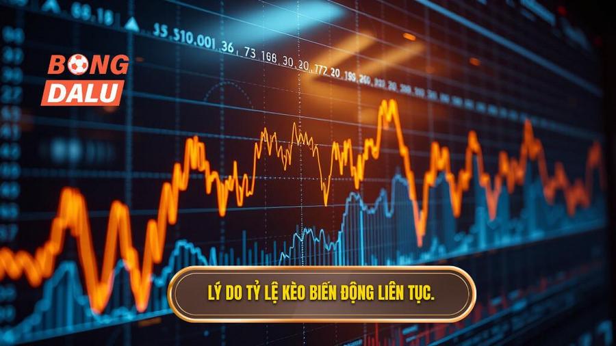 Lý do tỷ lệ kèo biến động liên tục.