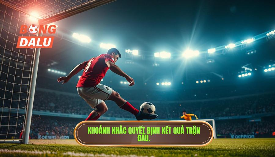 Khoảnh khắc quyết định kết quả trận đấu