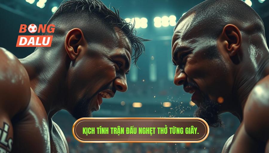 Kịch tính trận đấu nghẹt thở từng giây