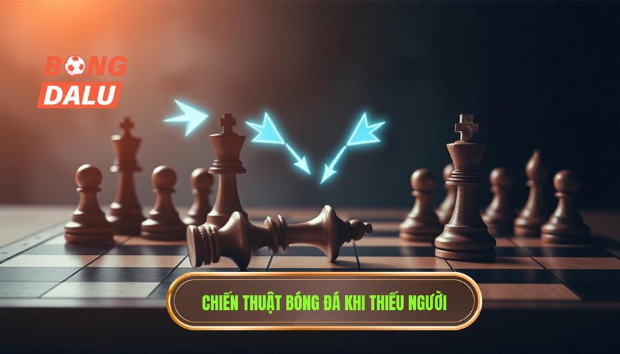 Chiến thuật bóng đá khi thiếu người