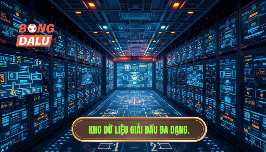 2. Kho dữ liệu khổng lồ và đa dạng giải đấu 2. Kho dữ liệu khổng lồ và đa dạng giải đấu